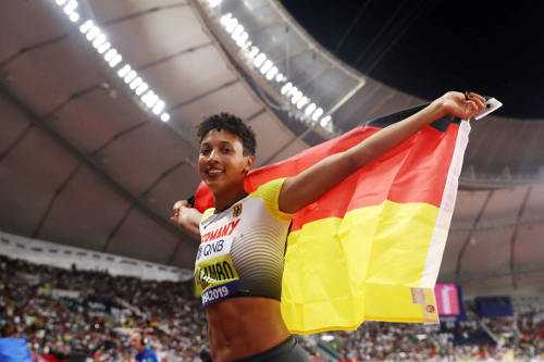 Leichtathletik WM 2019 - Malaika Mihambo - Foto: © Getty Images for IAAF