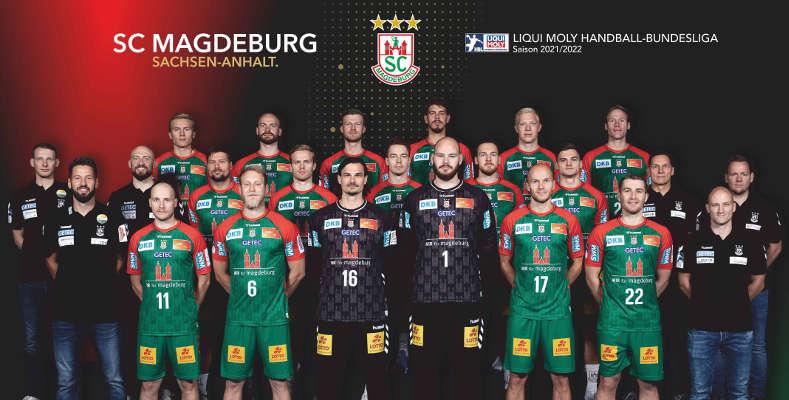 SC Magdeburg – Handball Bundesliga und EHF European League Saison 2021-2022 – Copyright: SC Magdeburg
