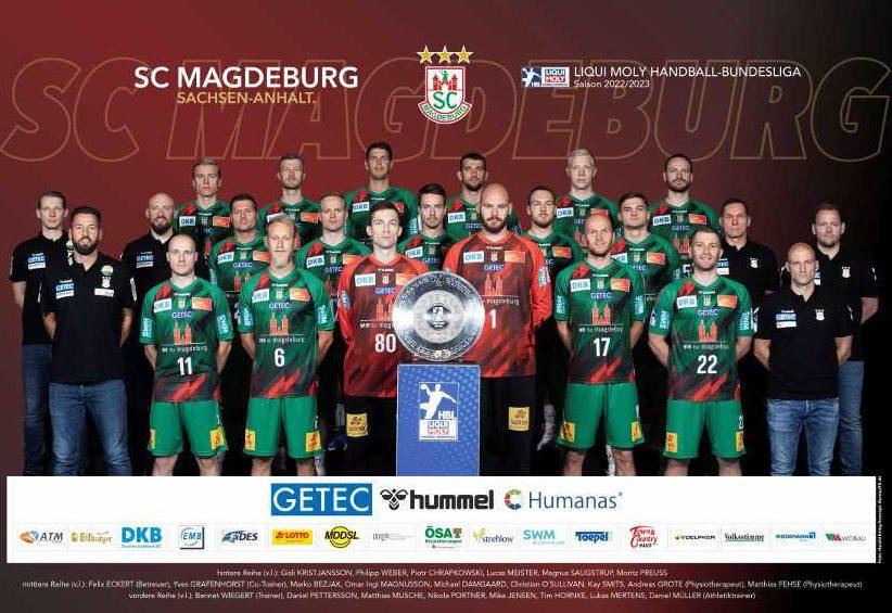 SC Magdeburg - Handball Bundesliga HBL und EHF Champions League Saison 2022-2023 - Copyright: SC Magdeburg