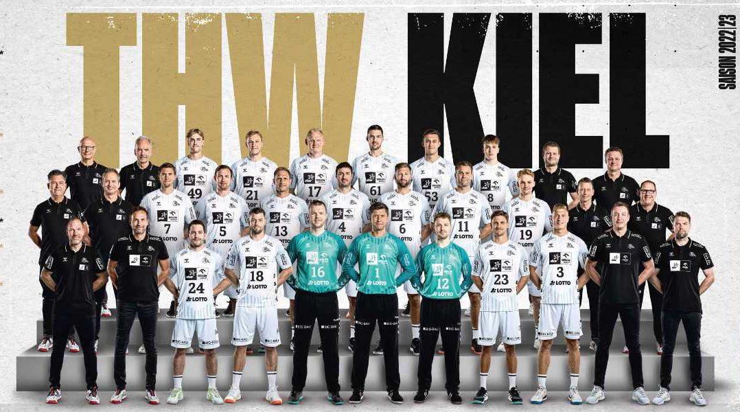 THW Kiel - Handball Bundesliga und EHF Champions League Saison 2022/2023 - Copyright: THW Kiel