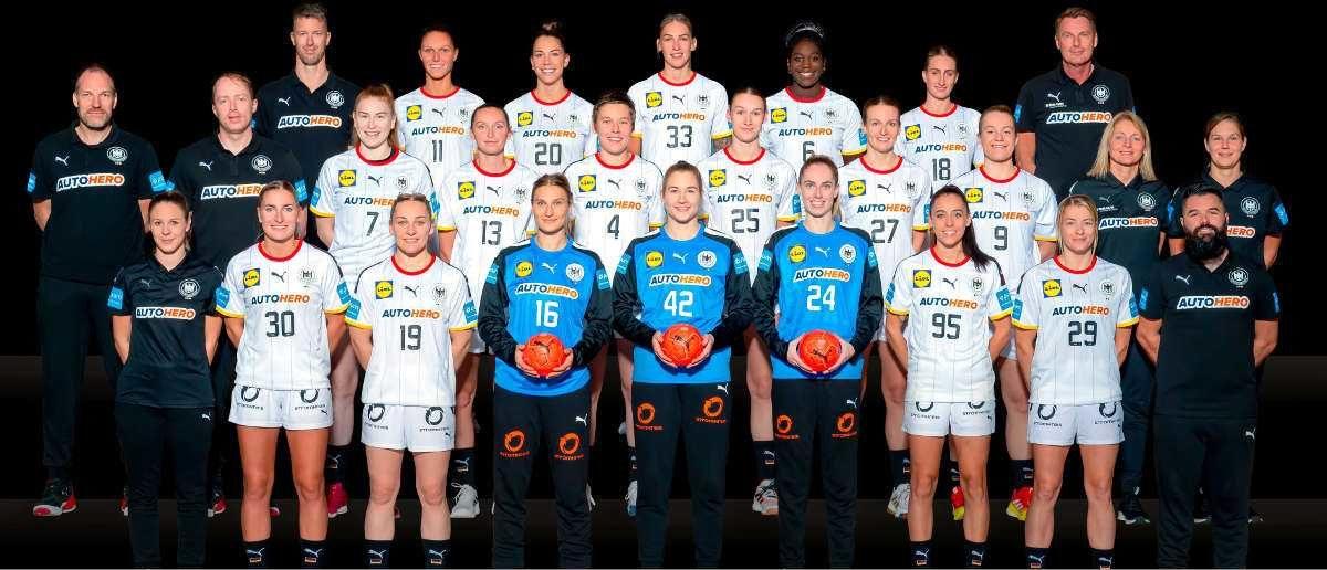 Handball EM 2022 EHF EURO Frauen Europameisterschaft: Deutschland. DHB. Frauen-Nationalmannschaft - Copyright: Sascha Klahn/DHB Handball EM 2022 EHF EURO Frauen Europameisterschaft: Deutschland. DHB. Frauen-Nationalmannschaft - Copyright: Sascha Klahn/DHB