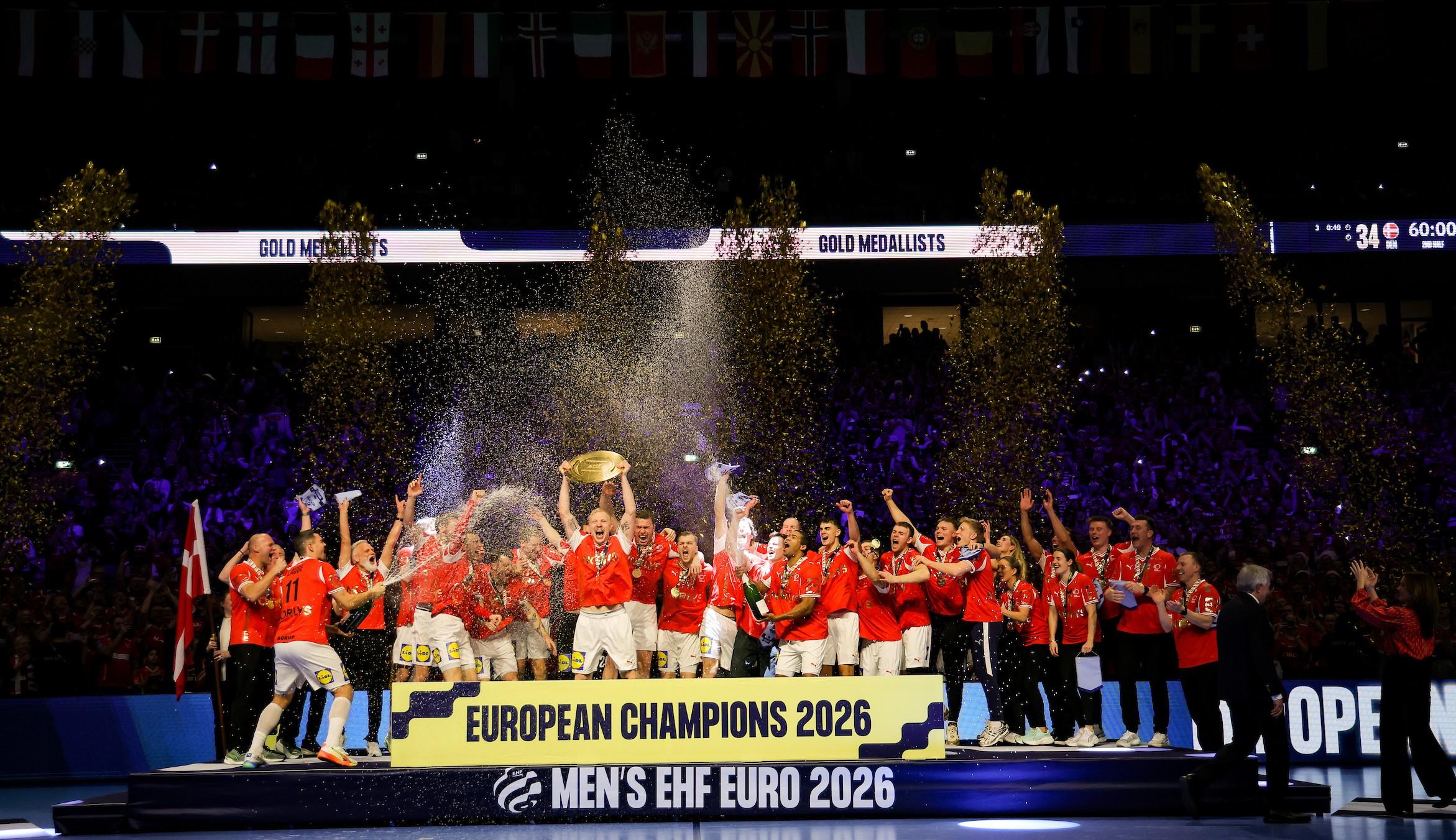 Handball EM 2026 EHF EURO Dänemark Europameister – Copyright: EHF/kolektiff